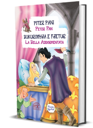 Piter Pani / Bukuroshja e fjetur (shqip – italisht)